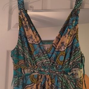 John Paul Richard V-Neck Maxi Dress